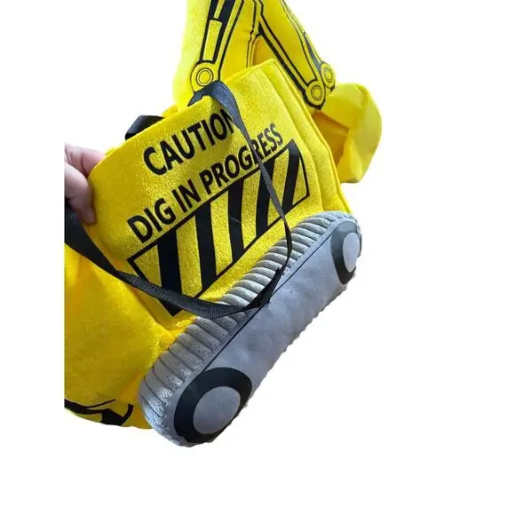 I want to be…a digger Construction truck dress up costume Halloween pretend play - Picture 7 of 11